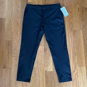 Lululemon - ABC Trouser Slim Pantalon. Warpstreme fabric. Obsidian/Grey. 36x32.